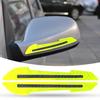 1 Pair?Decal Tape Open Stickers Car Door Auto?Warning?Wear-resistant?Reflective?Reversing Tips Rearview Mirror Sticker