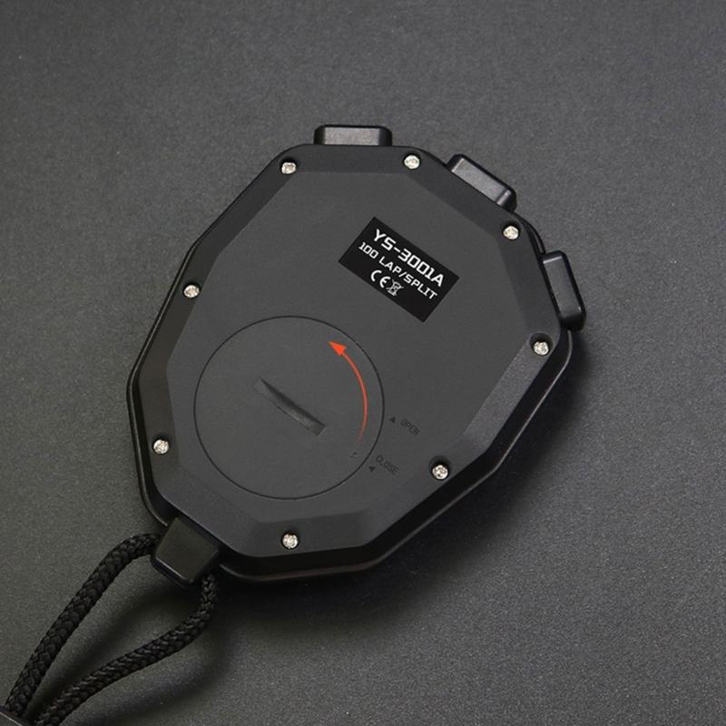 Хронограф Секундомер Цифровой Секундомер Таймер Таймер для Тренировок на Открытом Воздухе Инструменты для Точного Замера Времени для Бега Плавания