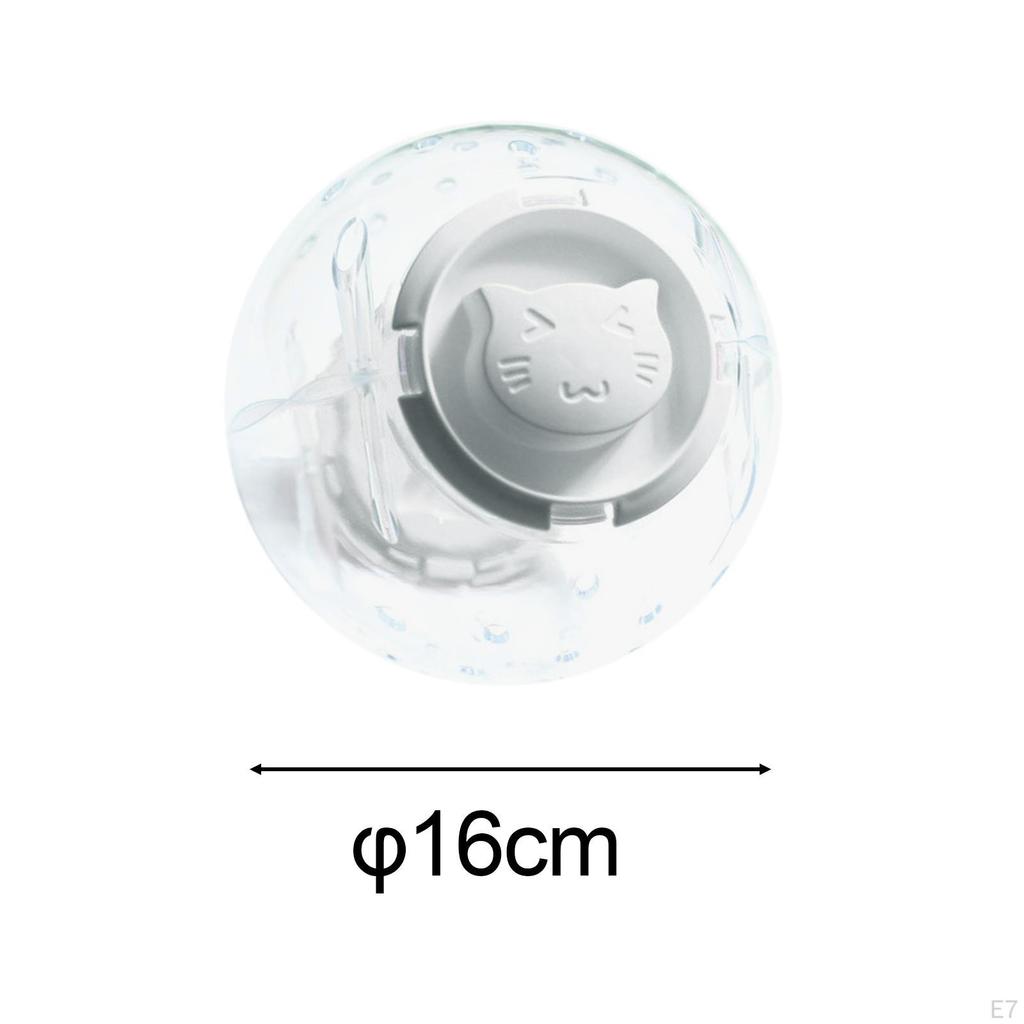 16 Cm Hamster Exercise Ball, Gerbil Ball Wheel with Ventilation Holes, Easy Installation Cage