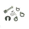 51217019975 51218244049 Для BMW 3 серии X5 X3 E46 E53 E83 Комплект ремонтных аксессуаров для личинки замка передней двери