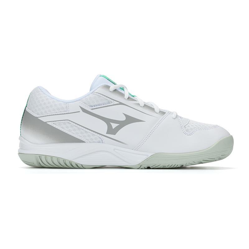 Унисекс кроссовки для тренировок Mizuno Cyclone Speed 5 Low Top Белый Серебристый Зеленый V1GA258021