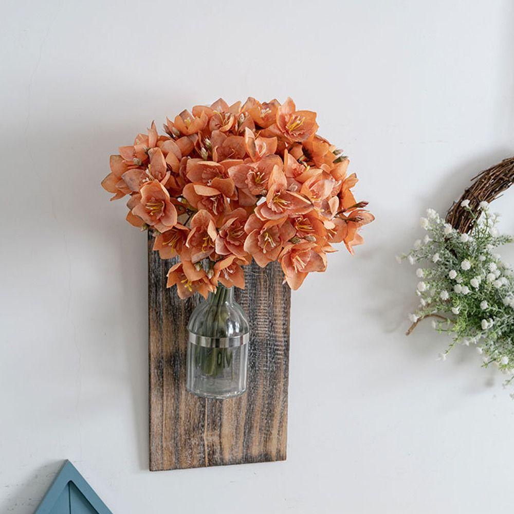 Elegant Artificial Narcissus Bouquet Luxury Fake Flower Silk Narcissus Flower Outdoor Garden Decor