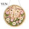 Acrylic Rhinestone Painting Set Christmas Suncatcher Kit, DIY Faux Pearl Art Ornament Crafts for Adults Beginner, Xmas Hanging