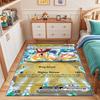 Best Seller! Pokemon Dragonite Cards Pattern Carpet for Bedroom LivingRoom Entrance Door Mat Kids Room Play Decor Rug Great Gift