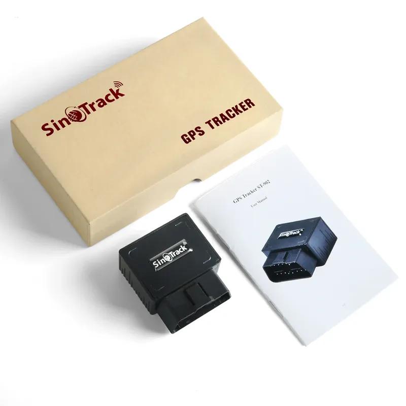SinoTrack 4G Мини OBD II GPS-трекер ST-902L Встроенный аккумулятор 16-контактный Автомобильное транспортное средство Устройство отслеживания в реальном времени Онлайн-программное обеспечение