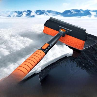 Зимняя многофункциональная вращающаяся телескопическая автомобильная лопата для снега