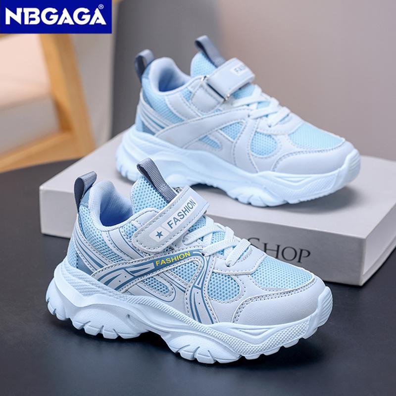 Новая детская дышащая повседневная обувь для мальчиков, легкие кроссовки для детей для школы, ходьбы и бега, нескользящая спортивная обувь