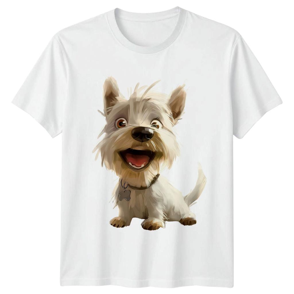 Westie Dog T-Shirt West Highland White Terrier Dogs