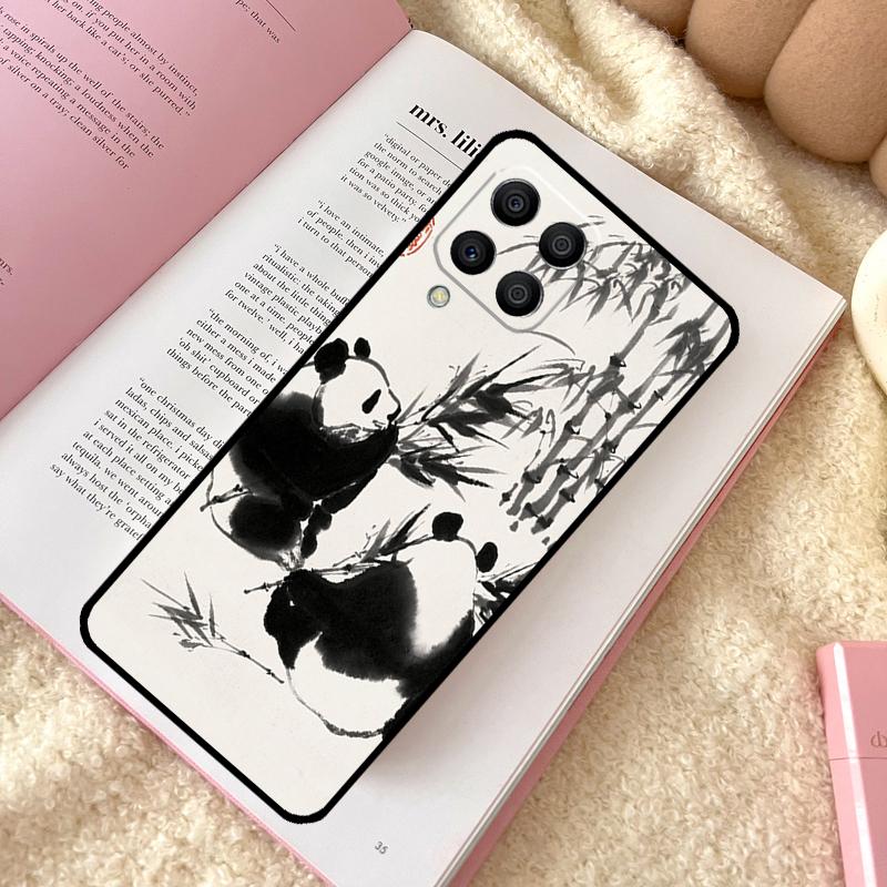 Китайский Чехол с Медведем Пандой Для Samsung Galaxy M31 M13 M11 M12 M14 M15 M06 M16 M36 M56 M53 M32 M52 M35 M55 M34 M54