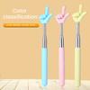 5 Pcs Telescopic Teachers Pointer Extendable Finger Pointer Stick Retractable Classroom Pointer for School Classroom Reading Presentation