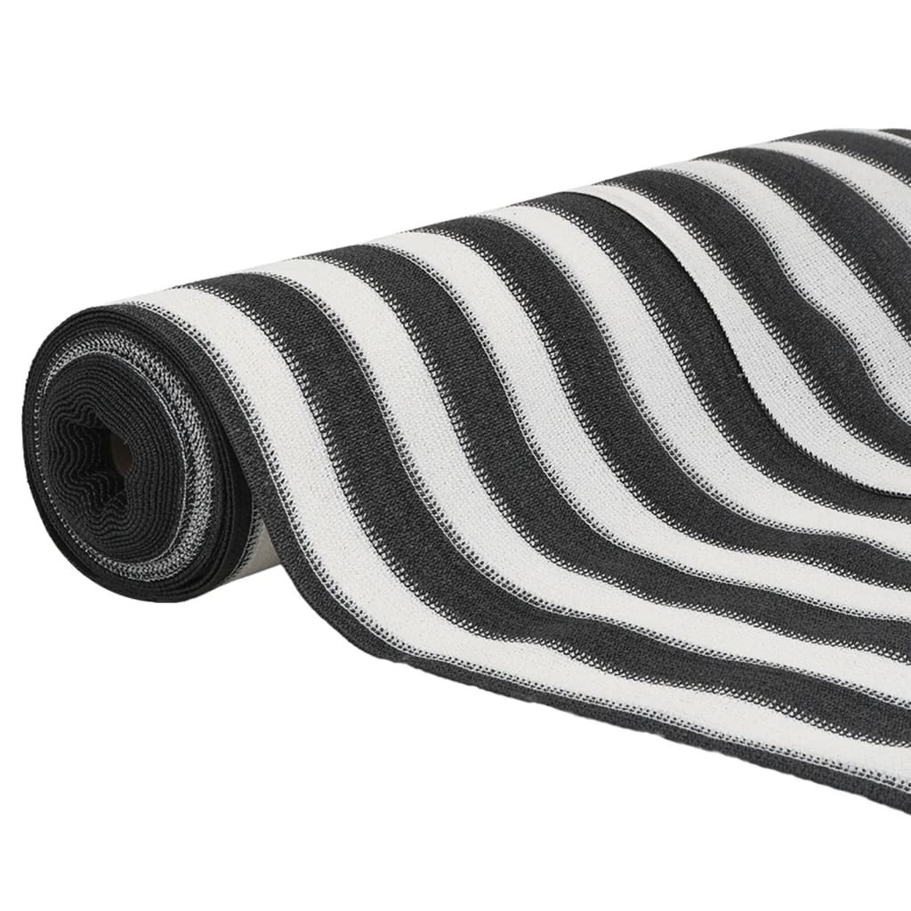 Vidaxl Затеняющая сетка, антрацитово-белая, 1,5x10 м, HDPE, 195 г/м²