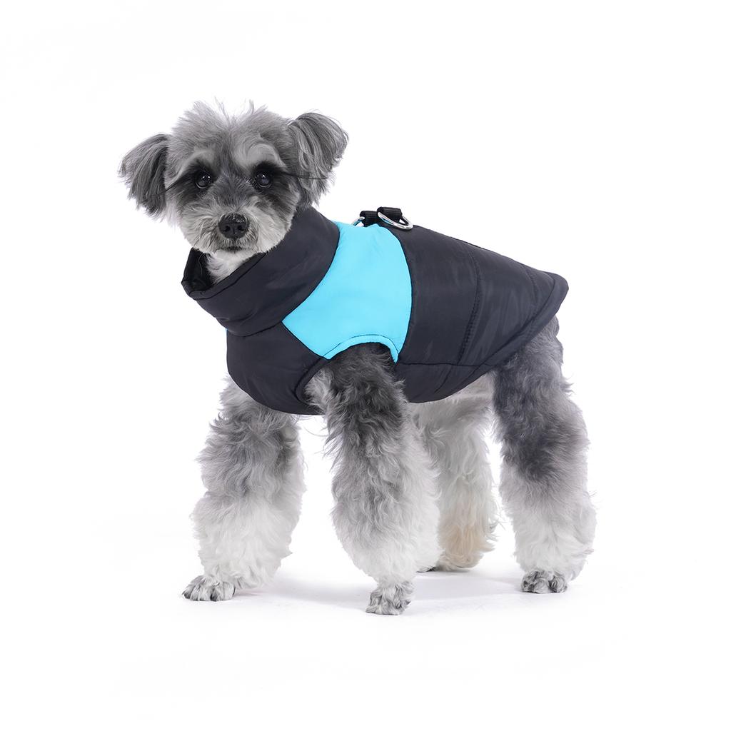 Зимняя теплая куртка для собак для маленьких и больших собак, уличный ветрозащитный костюм для щенка с D-образным кольцом, одежда для домашних животных, пальто для шнауцеров и лабрадоров