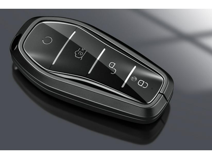 Чехол для ключей BYD для Tang DM/MAX, Song Pro, Qin PLUS, Yuan — полноразмерный автомобильный чехол с застежкой для трансграничной электронной коммерции.