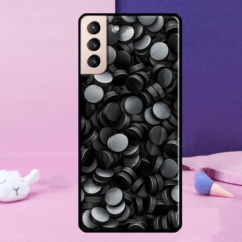 Ice Hockey Sport Phone Case For Samsung Galaxy S25 Ultra S24 S23 Ultra S9 S10 S20 S21 S22 Plus S24 FE Cover