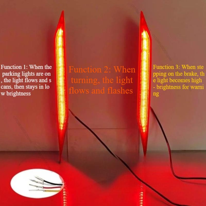 Для Jaecoo J7 -2025 Заводское Высококачественное Оптовое Автомобильное Светодиодное Заднее Бамперное Стоп-сигнал Поворотник Задний Светодиодный Предупреждающий Фонарь