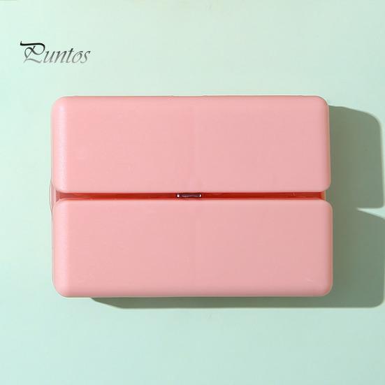 Органайзер для таблеток, складная магнитная коробочка для таблеток с 7 отделениями, прочные прозрачные крышки без запаха, коробка для ежедневной организации таблеток