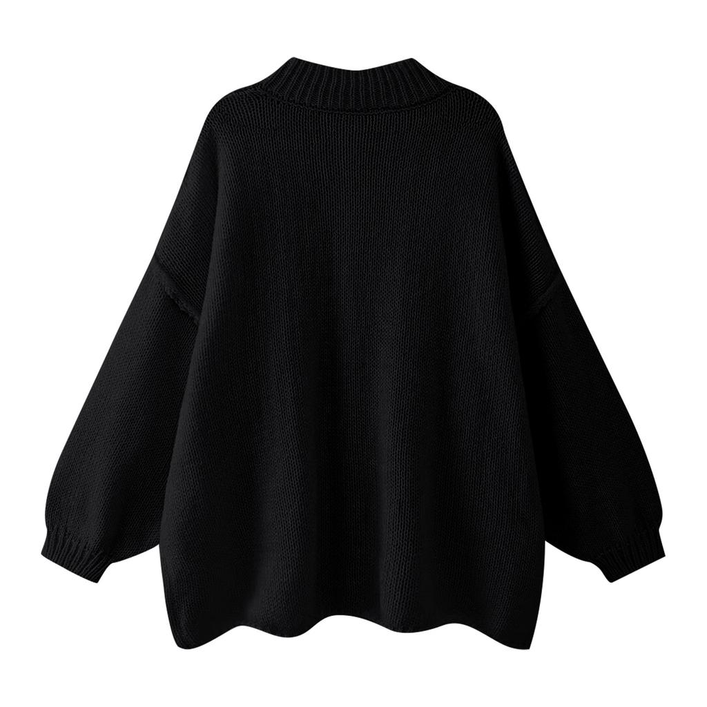 Женский кардиган свитер одежда открытый спереди косичка вязка оверсайз зимняя верхняя одежда верхняя одежда