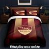 Дизайн AS Roma Комплект постельного белья 1 пододеяльник + 2 наволочки Мягкое дышащее домашнее постельное белье
