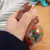 Hand Fidget Dinosaur Mesh Ball Grape Toys Vent Dinosaur Squeezing Ball  Children's Toys