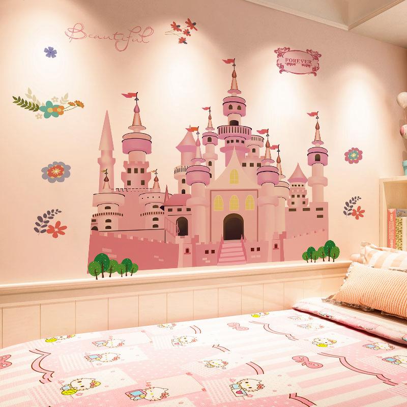 Мультяшные 3D наклейки на стену с динозаврами  Украшение для детской комнаты  Обои для спальни у кровати Наклейки для украшения стен