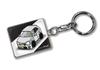MKJP Alto Works HA36S Custom Key Holder, Base: Black, Base: Black Car Color: Silver