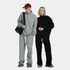 Мужская толстовка Streetwear 2025 A/W, 460 г, с воротником-стойкой, на молнии до середины, тяжелая