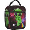 Ланч-бокс Alien Galaxy, многоразовая изолированная сумка для ланча, термосумка-холодильник для детей, мальчиков, девочек, подростков, школ, пикников, путешествий, походов