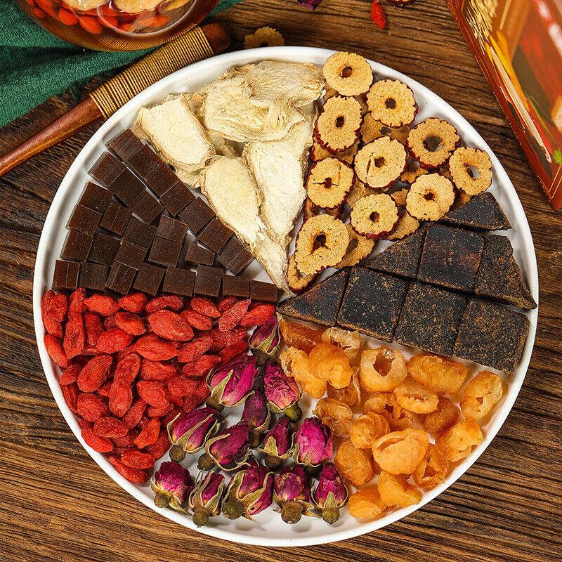 Nanjing TongRenTang Ajiao Black Sugar Ginger Jujube Tea Combination Health Tea