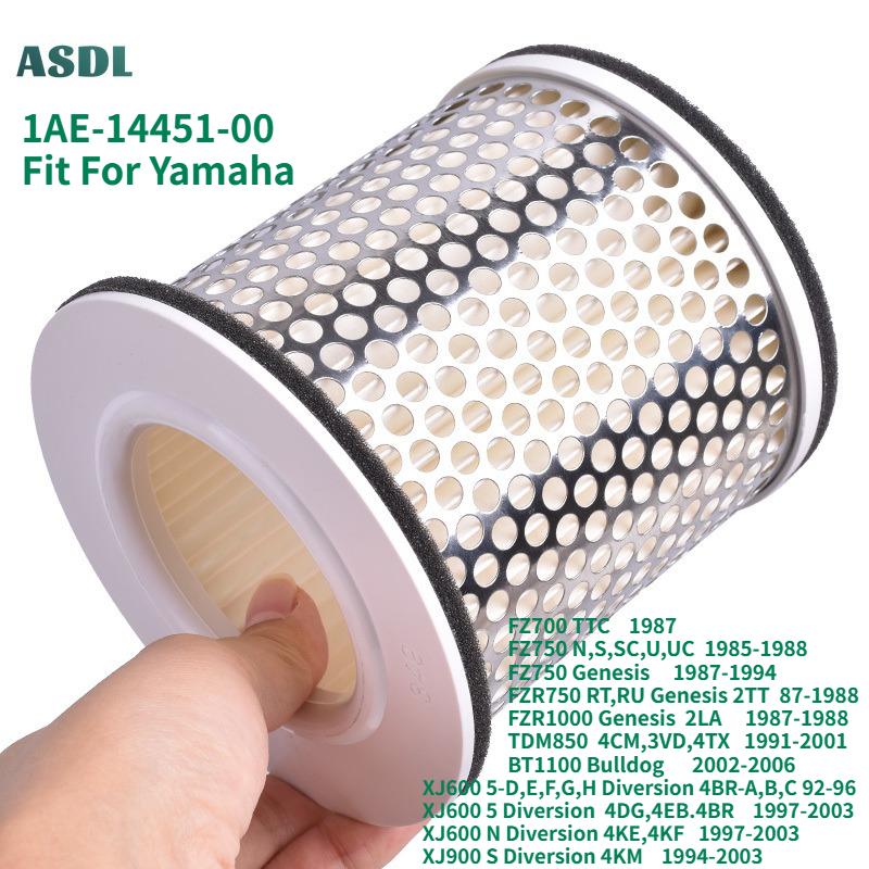 Motorcycle Air Filter For YAMAHA XJ600 XJ900 Diversion 92-03 FZ700 FZ750  FZR750 FZR1000 Genesis TDM850 BT1100 Bulldog 4603