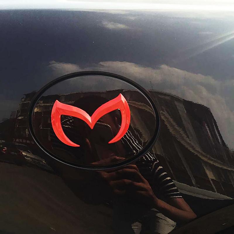 M Bat Sign, наклейки для автомобиля, украшения, наклейки на хвост автомобиля, эмблемы, 3D металлические M-значки, наклейка, эмблема зла, черный, серебристый цвет