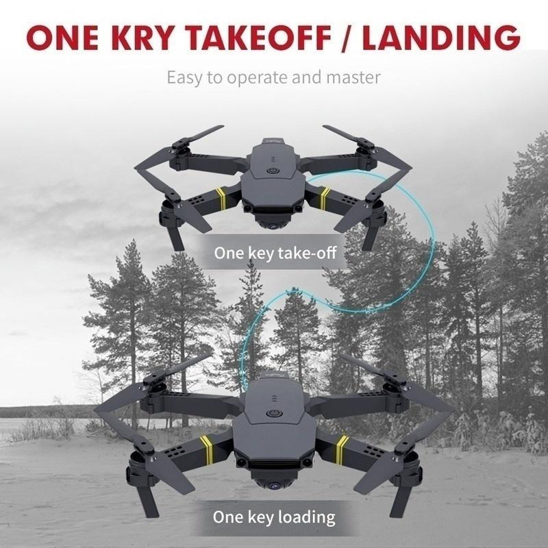 Новый дрон E58 Pro с широкоугольной камерой 4K HD, передача фото/видео в реальном времени, дрон с длительным полетом, управление мобильным Wi-Fi
