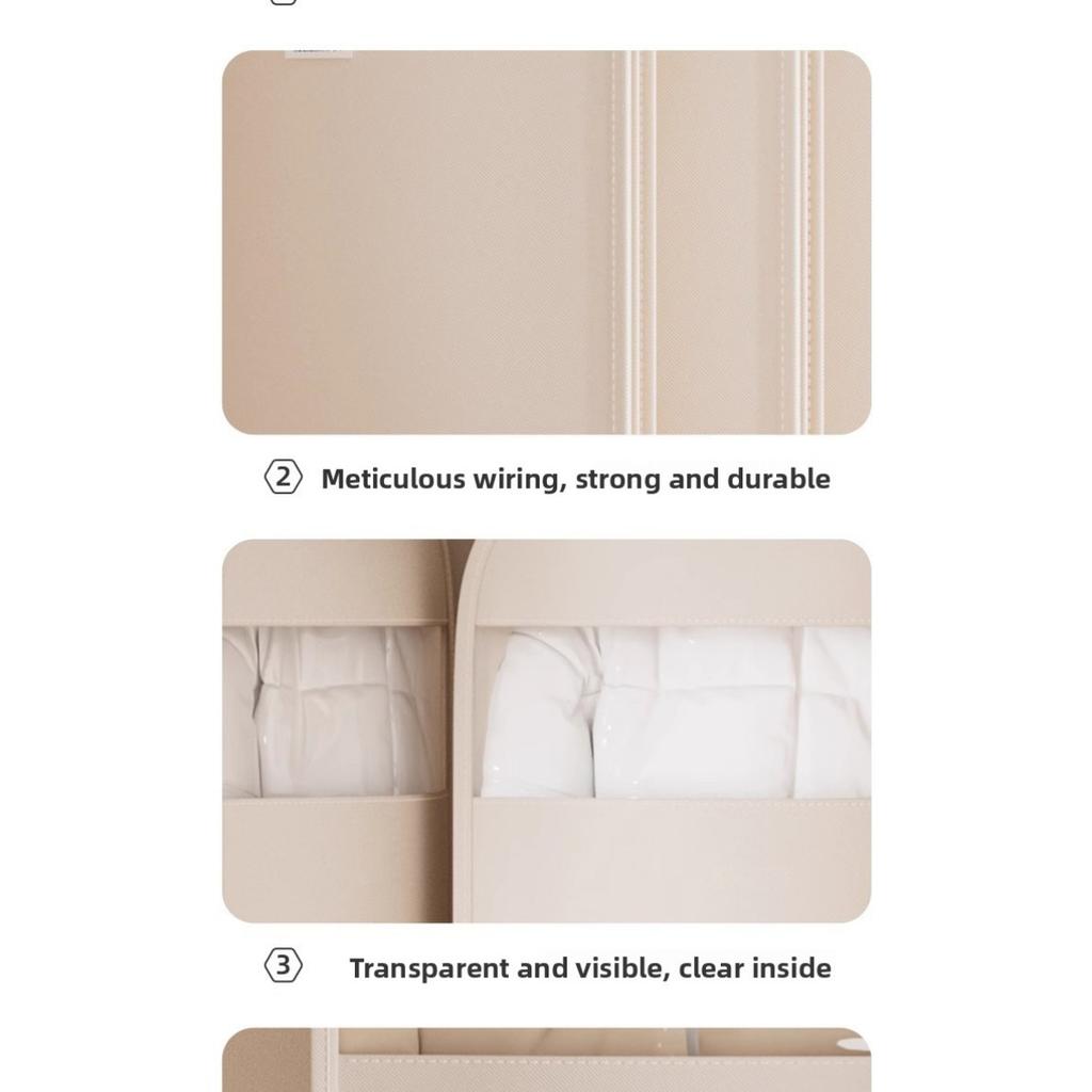 Новый Пуховик Компрессионный Пылезащитный Чехол Гардероб Одежда Пылезащитный Мешок - Подвесные Бытовые Прозрачные Чехлы для Вешалок для Одежды, Органайзер для Хранения, Экономящий Место