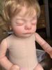 47CM 3D-Paint Skin Visible Veins Soft Silicone Cloth Body Reborn Boy Baby Doll Toy For Girl Like Real Sleeping Alive Boneca