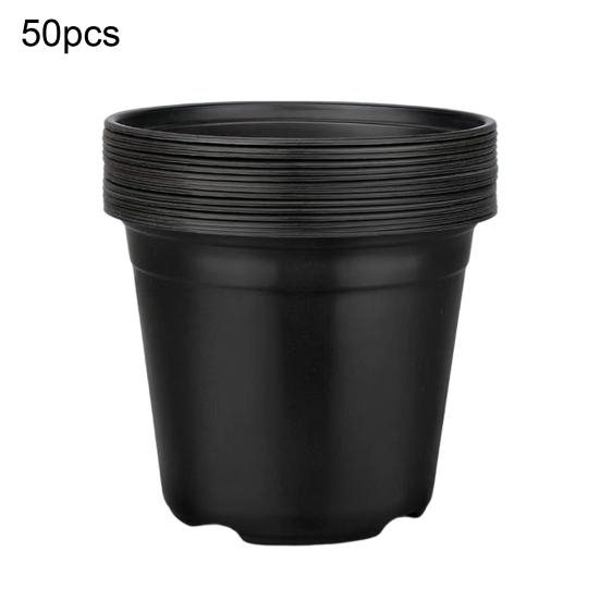 Горшки для рассады Yousheng с дренажными отверстиями, пластиковые горшки для питомника растений, горшки для рассады семян для суккулентов, цветов, трав, для пересадки в помещении и на открытом воздухе