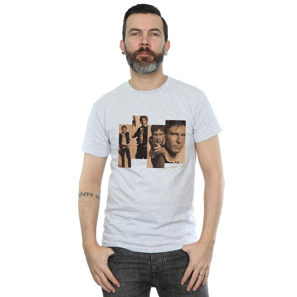 Star Wars Mens Han Solo Photoshoot T-Shirt