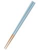 Nakano Dishwasher Natural Dull Blue Easy To Wakasa Lacquered Made In Japan Chopsticks, Lacquered, Safe, Wood, 23cm, Color, Non-Slip, Grip, Chopsticks,