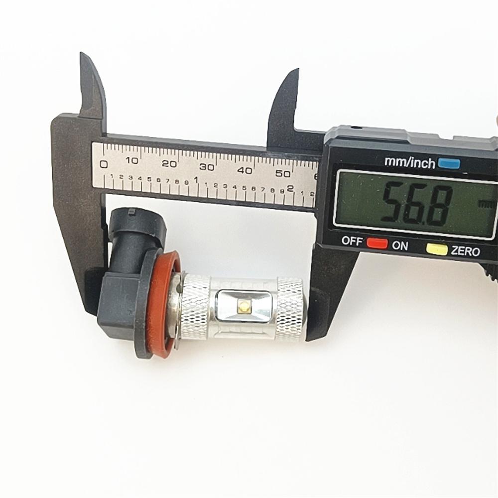 H11 светодиодная высокой мощности 30 Вт 6 светодиодов Чистый белый Противотуманная лампа для вождения автомобиля Лампа 12 В противотуманная фара Автомобильное освещение 1 шт.