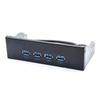 Панель отсека для оптического привода USB 3.2 Type-C, 10 Гбит/с, HUB 3,5/5,25 дюйма, 19-контактный на C-порт, реверсивный
