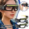 XTE Multifunctional Glasses Light TYPE-C Charging Warning Headlight, Compact and Portable, Sensor Headlight