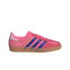 adidas Gazelle Indoor Ярко-розовые Синие Женские Кроссовки Прозрачно-розовые Резиновая подошва JQ0194