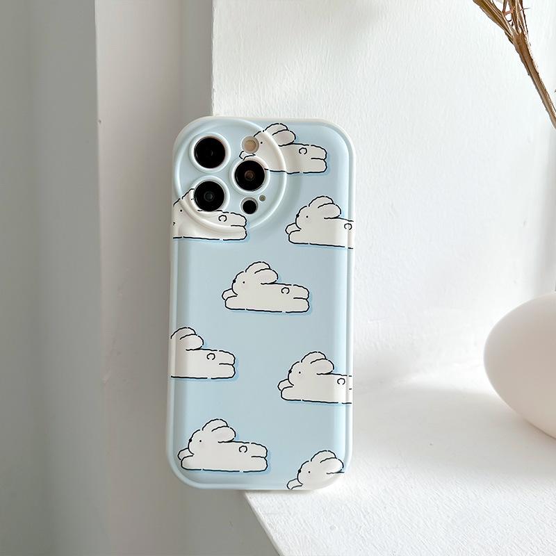 Zhitai Air Cushion Cartoon Case for iPhone 15, 14, 13 Pro & Huawei P60