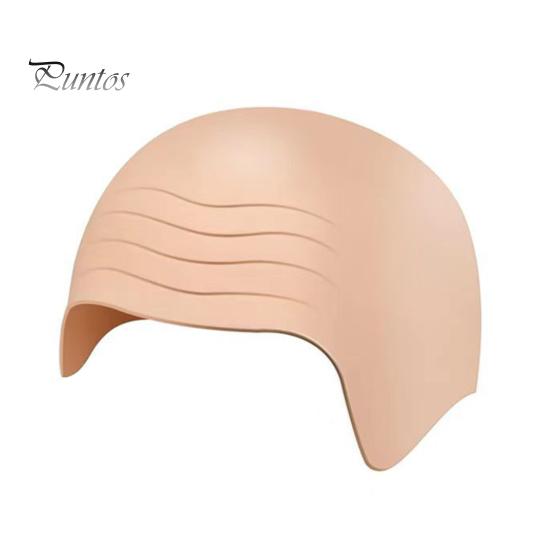 Парик Головные уборы Мягкий макияж Латексная лысина Парик Регулируемый размер Многоразовые сетчатые чехлы Фильм Телевизионное представление Одевание Реквизит Аксессуары для мужских костюмов