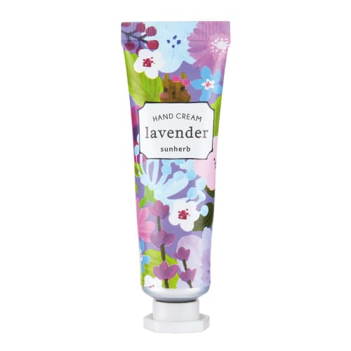 Sunherb Hand Cream Gift Set (15g x 3 Bottles): Lavender, Pure Rose, and Grapefruit (Great Gift, Cosmetics, Popular Fragrances, Mini Size)