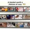 Aladdin  Magic Carpet Throw Blanket  Perfect for Sofa or Bed  Home Textile