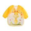 Baby Bibs New Cute Children Baby Stuff Toddler Waterproof Long Sleeve Art Smock Feeding Bib Apron