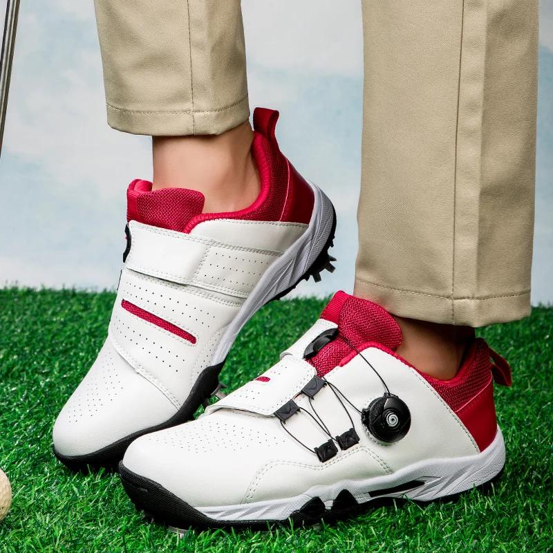 Men Golf Shoes Women Golfers Sneakers Light Walking Footwears Outdoor Mens Gym Shoes