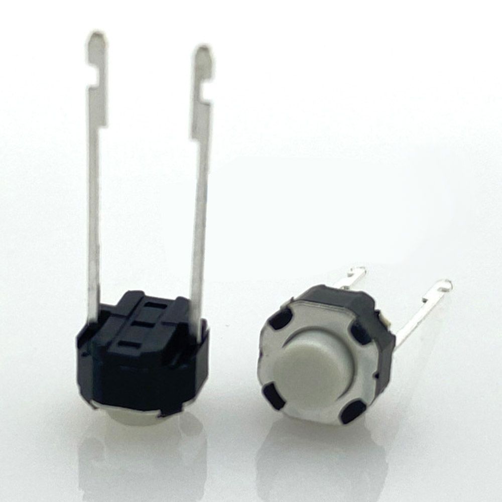 50PCS Professional Push Button Vertical Self-reset Tactile Micro Switch Tact Switch Power Switch