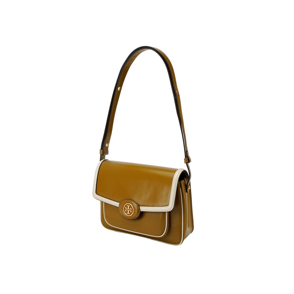 Tory Burch Fashionable Daily Commuter Logo Crossbody Bag Women Bags Brown Yellow 148637-200