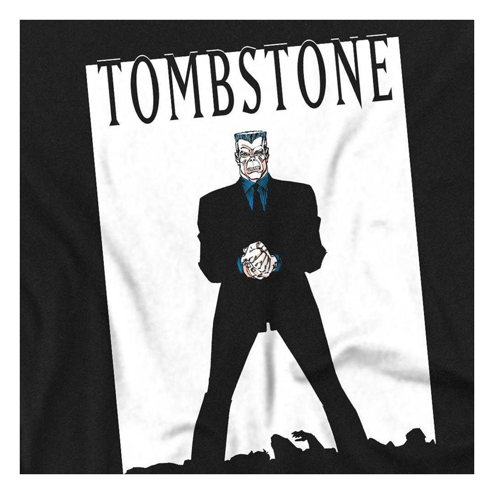 Spider-Man Unisex Adult Tombstone Cover Long-Sleeved T-Shirt