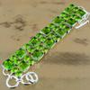Wedding Gift For Her 925 Silver Natural Peridot Chain Adjustable Bracelet